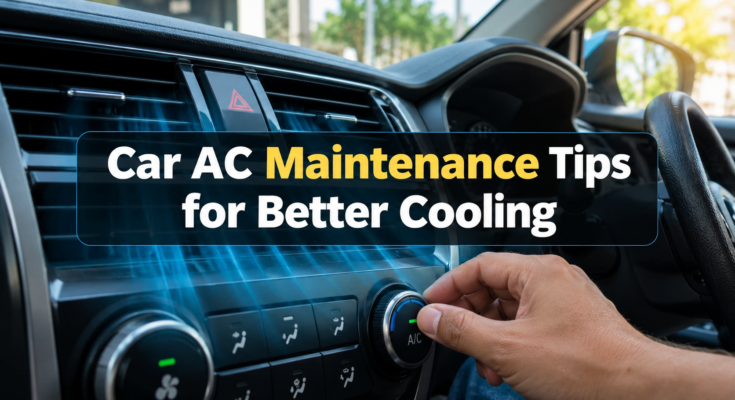 Car AC Maintenance Tips for Better Cooling