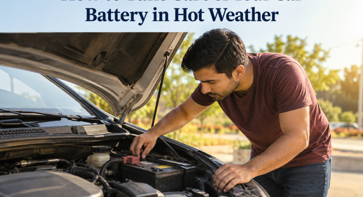 How to Take Care of Your Car Battery in Hot Weather