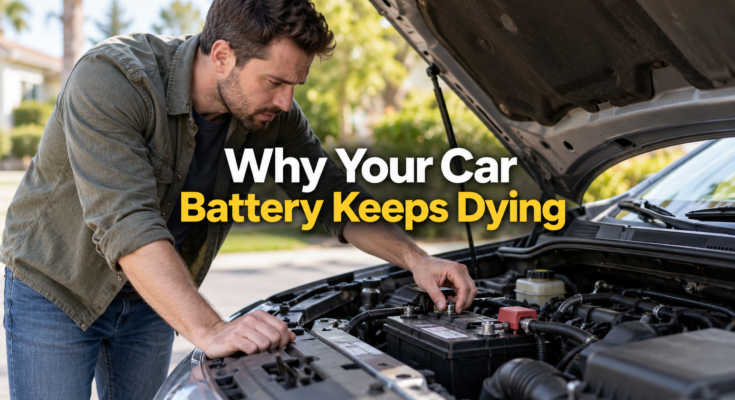 Why Your Car Battery Keeps Dying