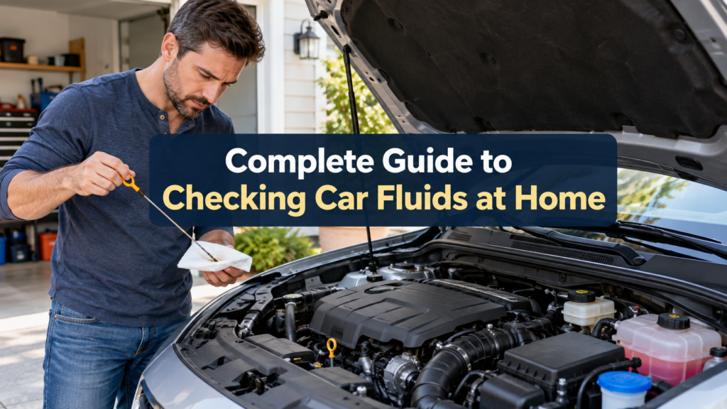 Complete Guide to Checking Car Fluids at Home