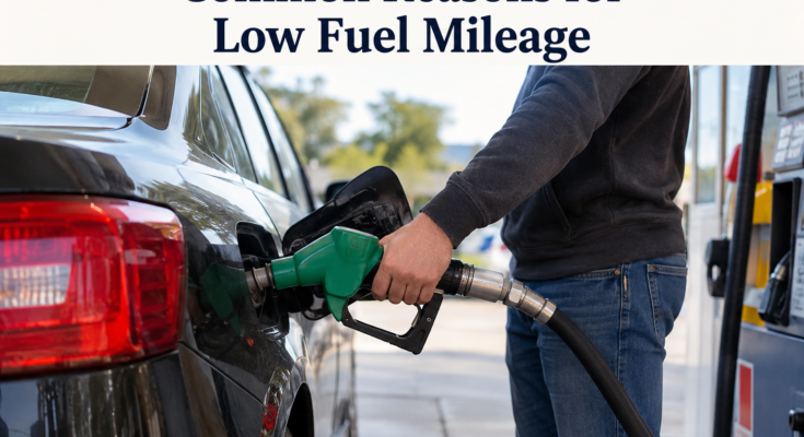 Common Reasons for Low Fuel Mileage