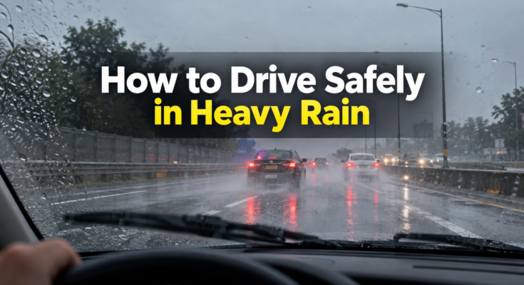 How to Drive Safely in Heavy Rain