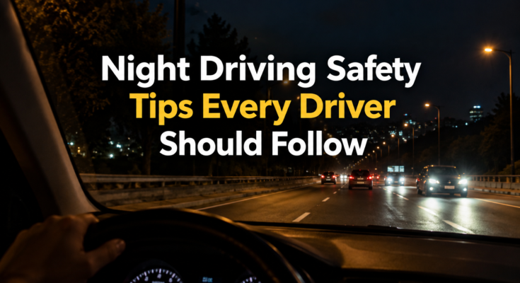 Night Driving Safety Tips Every Driver Should Follow