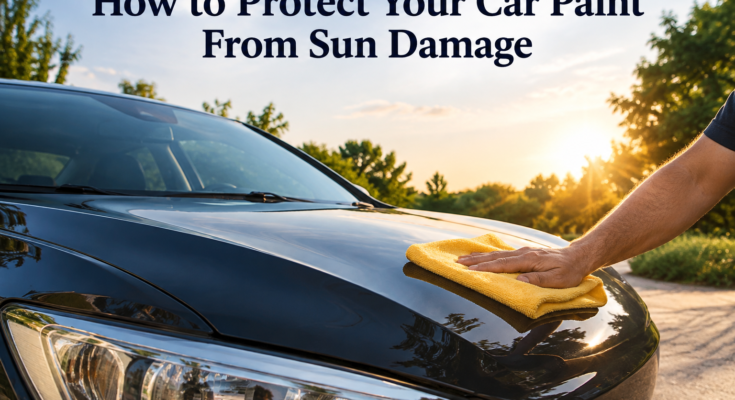 How to Protect Your Car Paint From Sun Damage