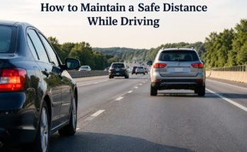 How to Maintain a Safe Distance While Driving