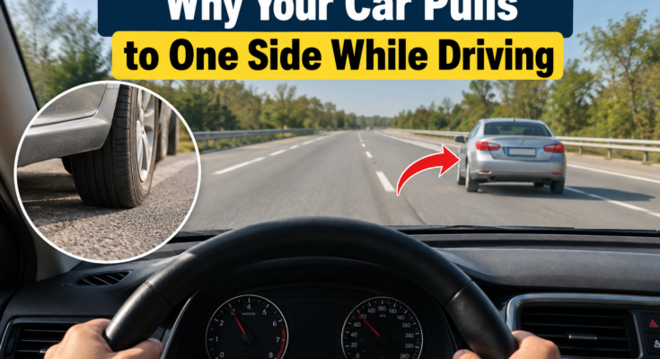 Why Your Car Pulls to One Side While Driving