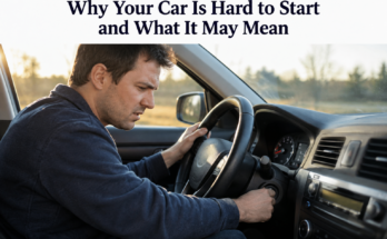 Why Your Car Is Hard to Start and What It May Mean
